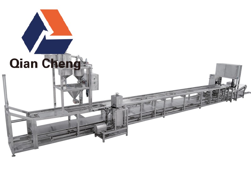 单排冲浆豆腐生产线