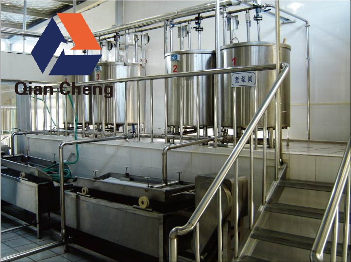 敞开式煮浆锅-大小可定制