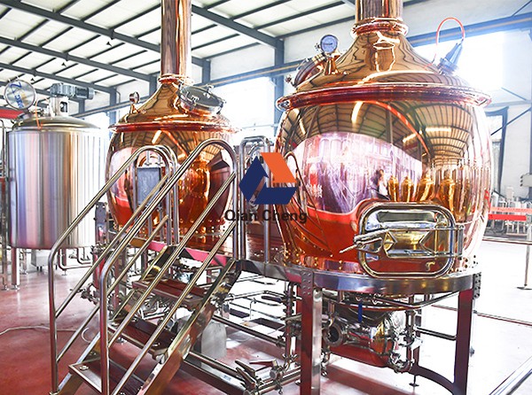 紫铜腰鼓形糖化系统定制