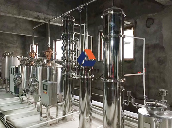 河北枣酒生产现场